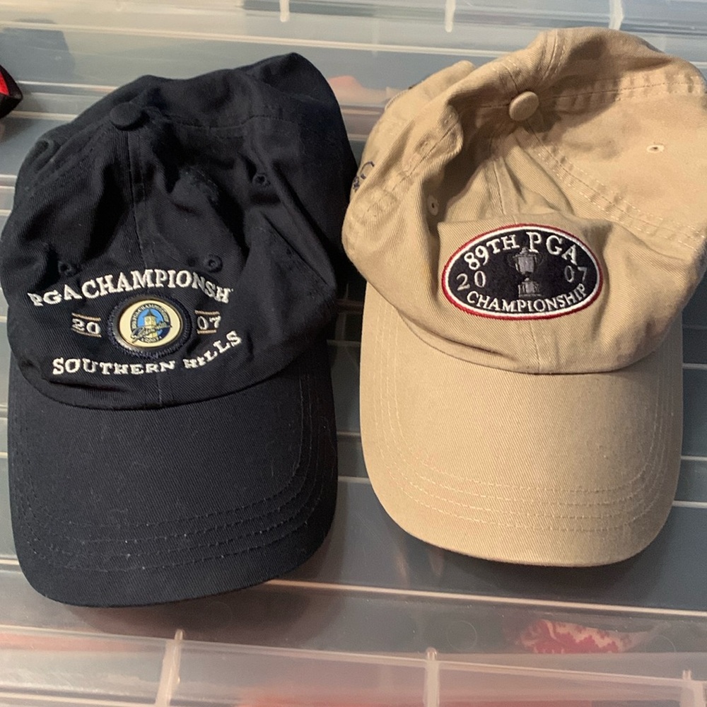 2007 pga championship ball caps
